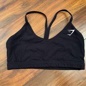 Gymshark black sports bra